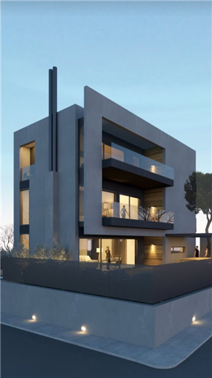 Architectural Design & Construction, Detached house in Glyfada